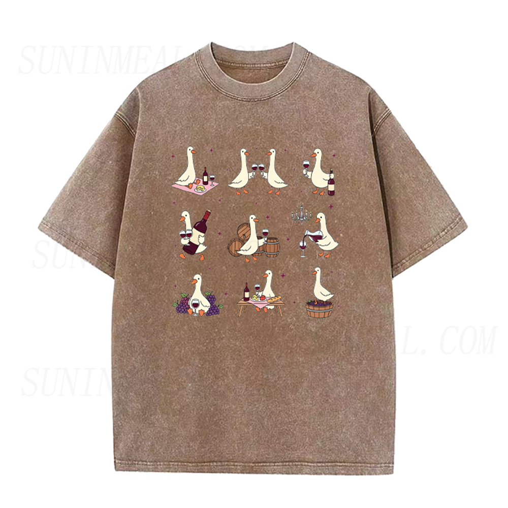 Silly Goose Wine Lover Unisex Tee
