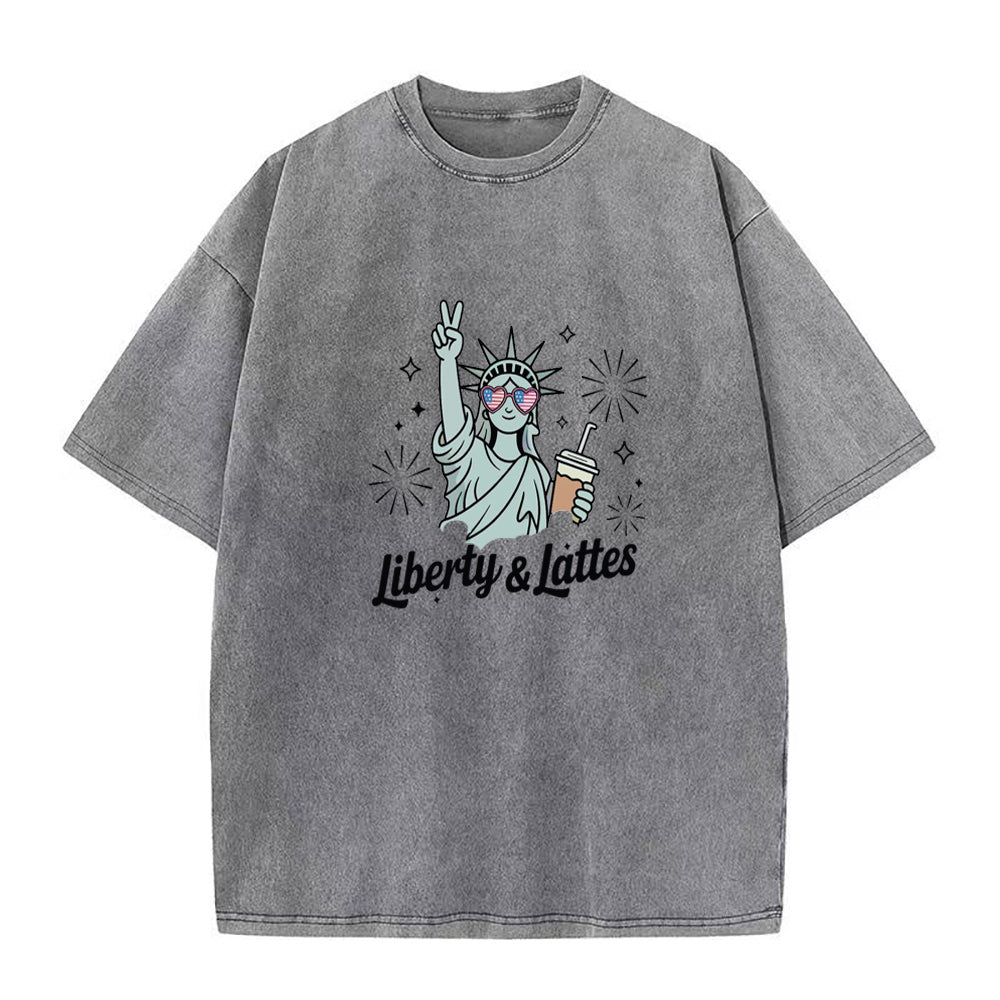 Liberty & Lattes Unisex Tee
