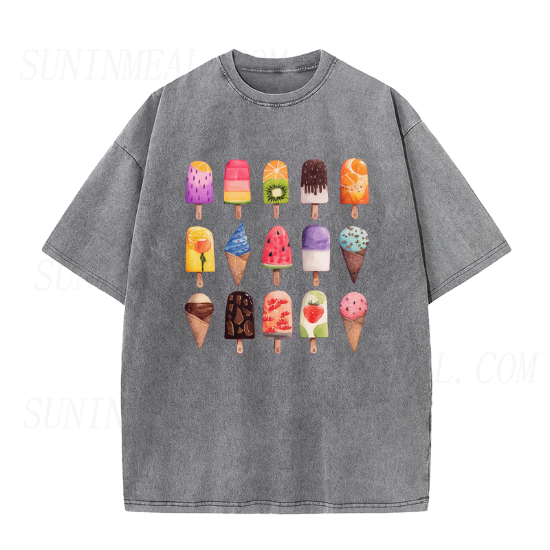 Popsicle Ice Cream Unisex Tee
