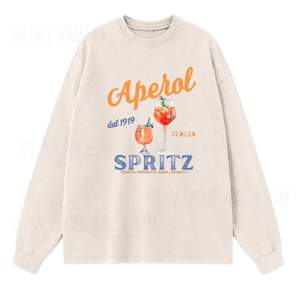 Aperol Spritz Long Sleeve Unisex Tee