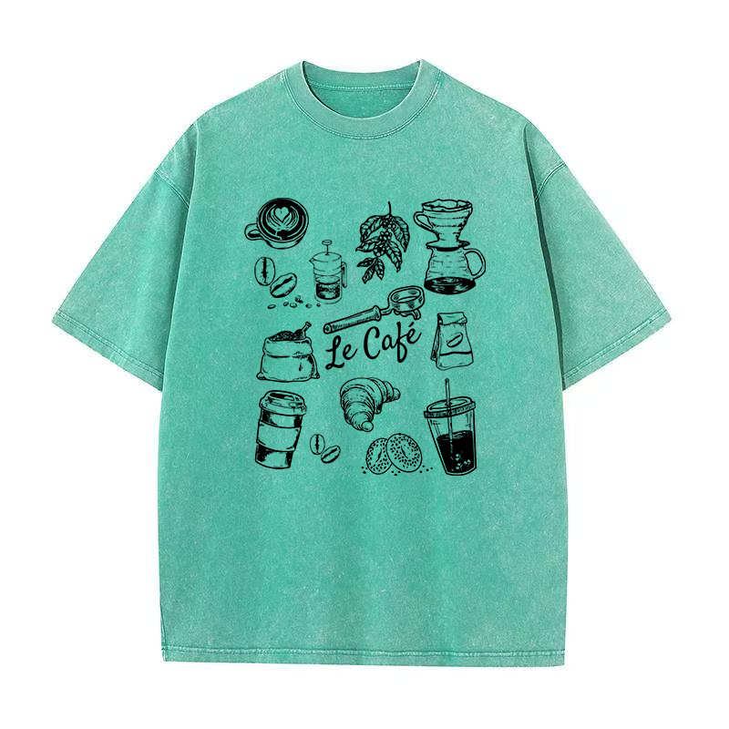 Coffee Lovers le cafe' Unisex Tee