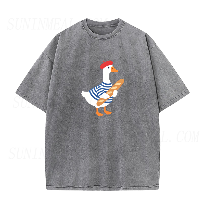 Baguette French Duck Unisex Tee