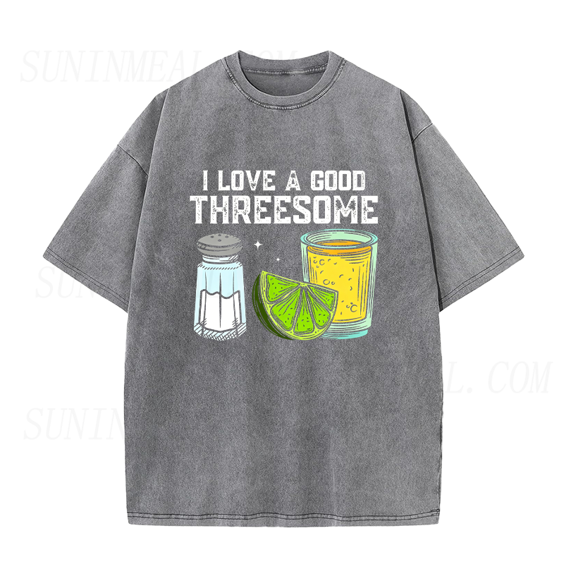 I Love A Good Threesome Unisex Tee