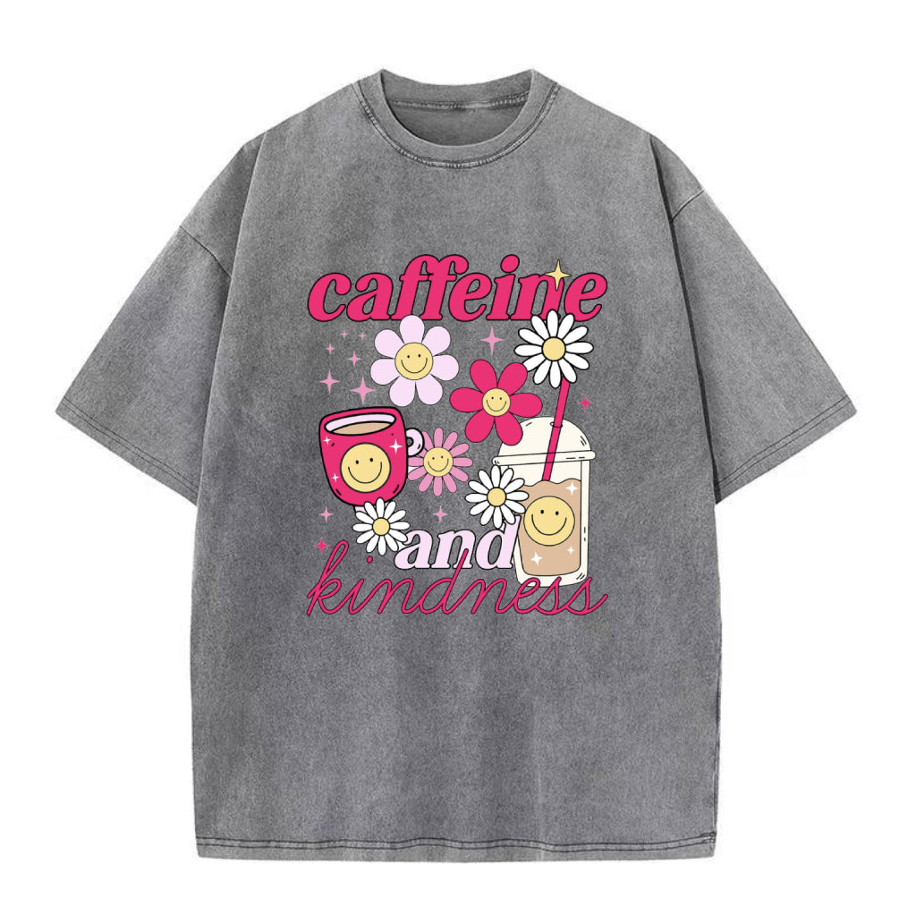カフェインと優しさ ユニセックスTシャツ