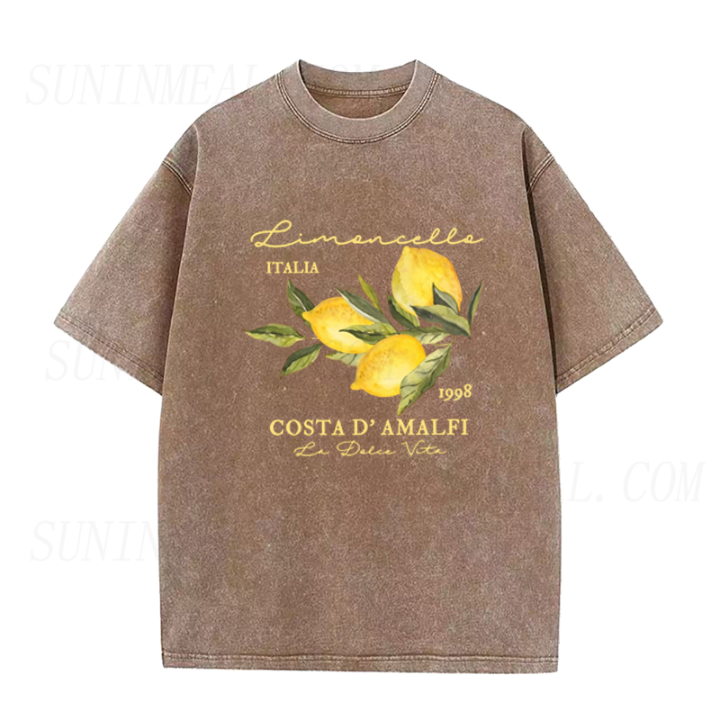 Retro Limoncello La Dolce Vita Unisex Tee