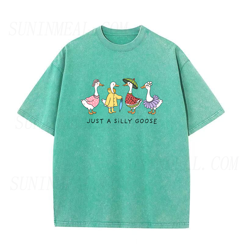 Just A Silly Goose Unisex Tee