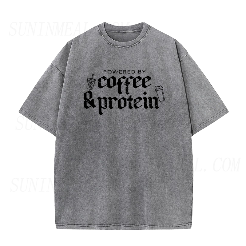 Fueled By Coffee and Protein Tee