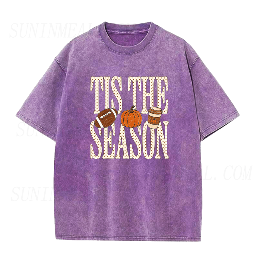 Fall Coffee Pumpkin Football Unisex Tee