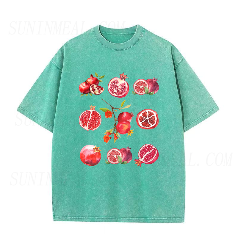 Watercolor Pomegranate Collection Unisex Tee