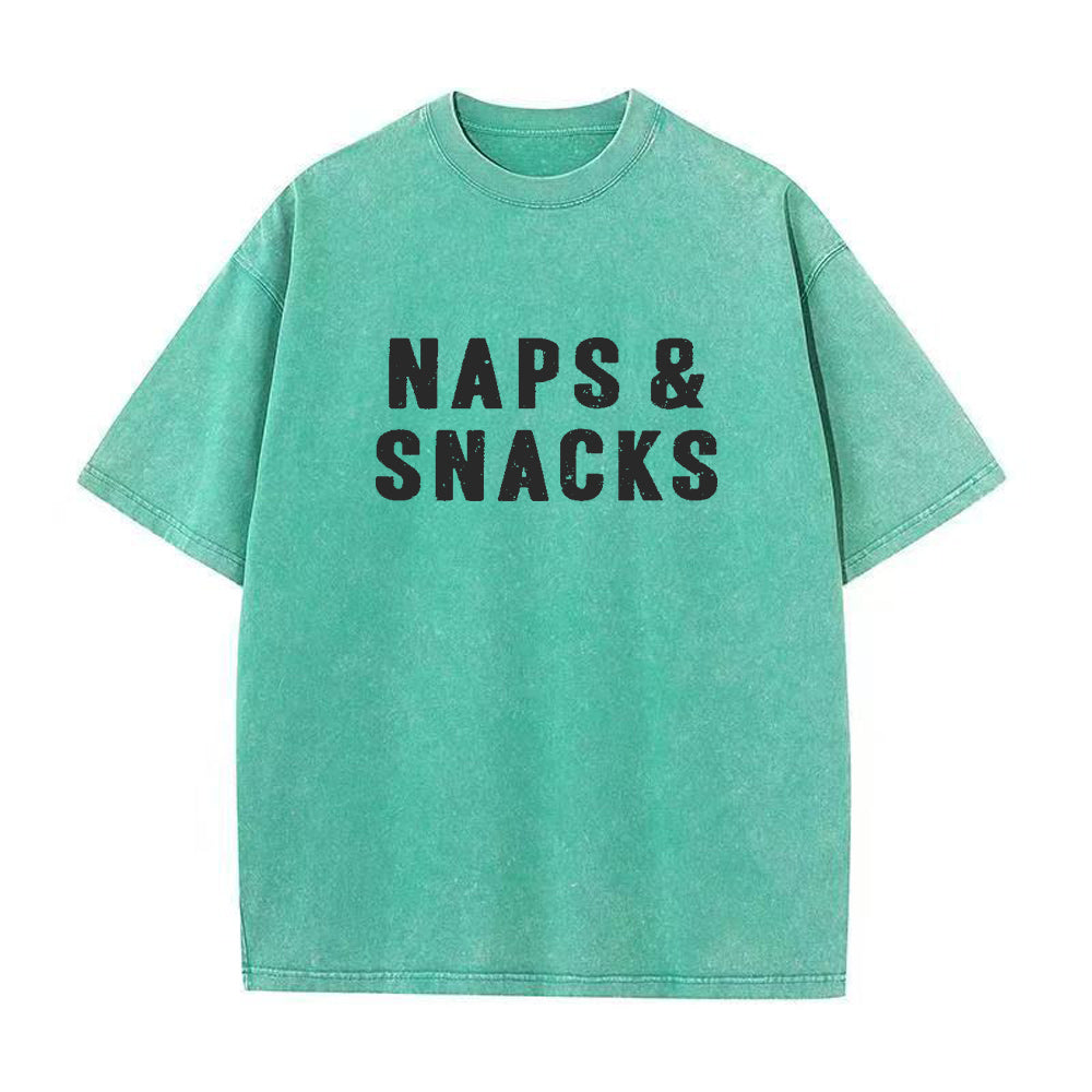Naps And Snacks Unisex Tee