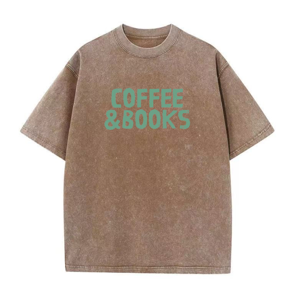 Coffee and Books Unisex Tee