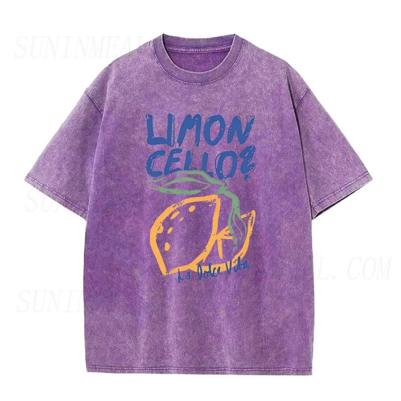 Retro Limoncello La Dolce Vita Unisex Tee