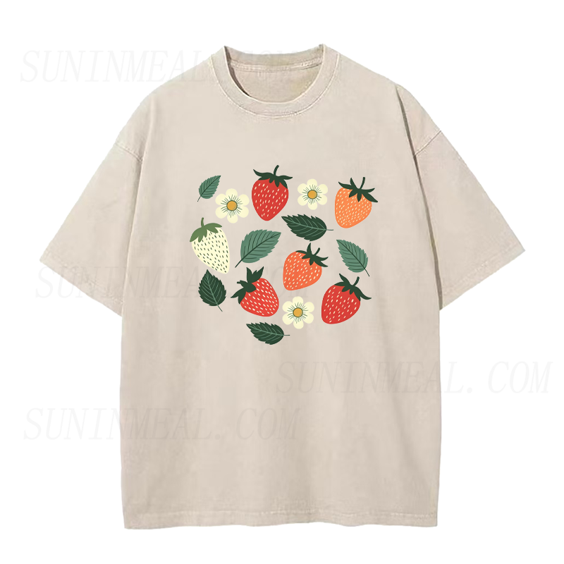Cottagecore Strawberry Unisex Tee