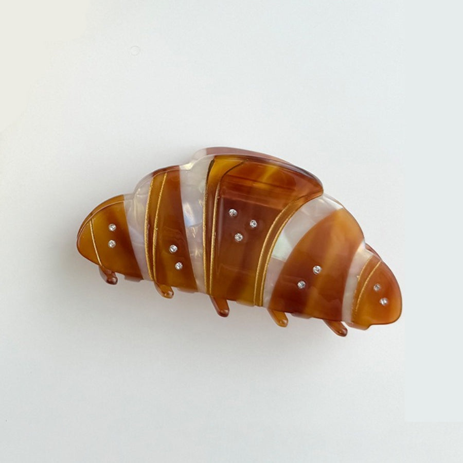 Croissant Hair Claw Clip