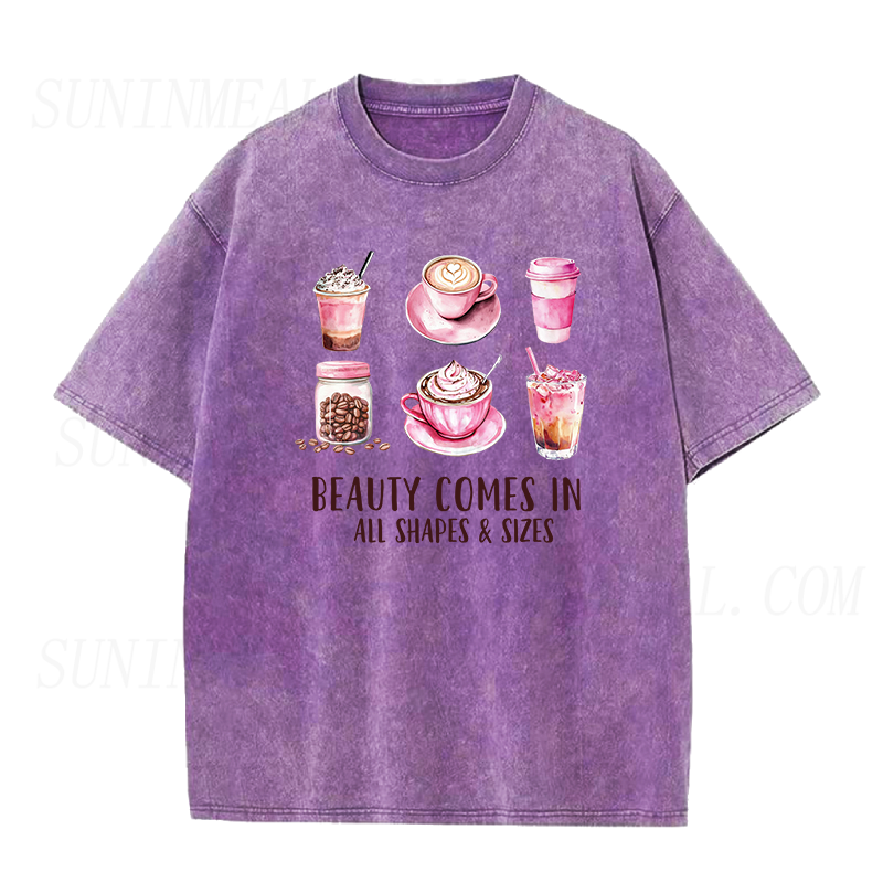 Beauty Comes in All Shapes & Sizes Unisex Tee