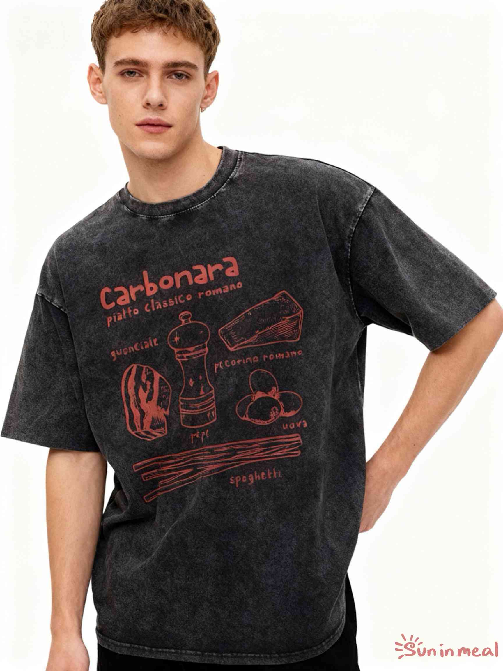 Carbonara Roma Pasta Unisex Tee
