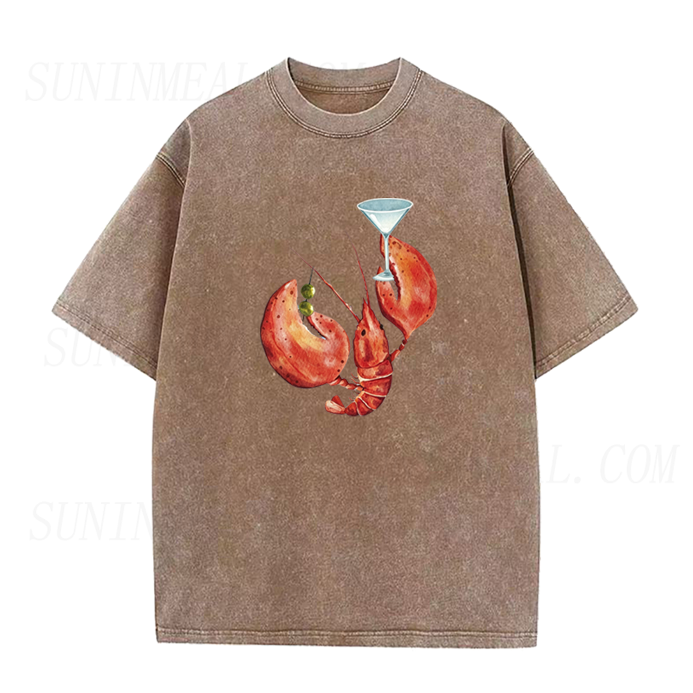 Lobster Loves Dirty Martini Unisex Tee