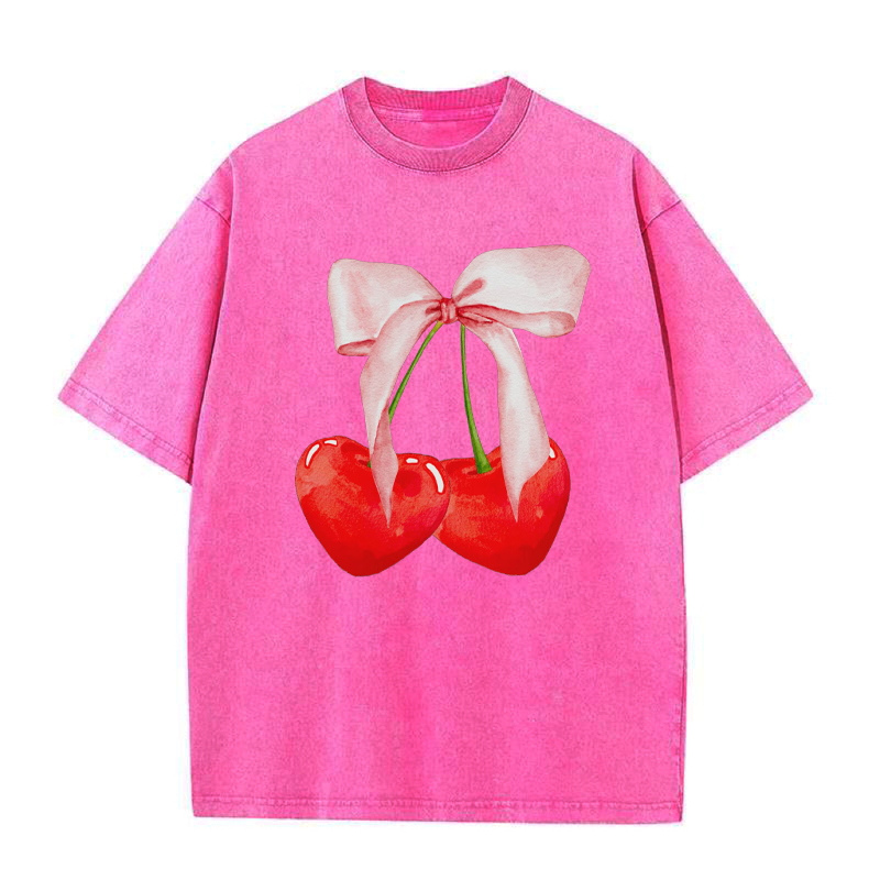 Cherry Hearts Valentines Tee