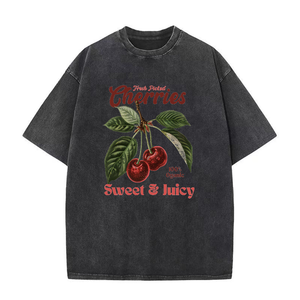 フレッシュピクドチェリー ユニセックスTシャツ