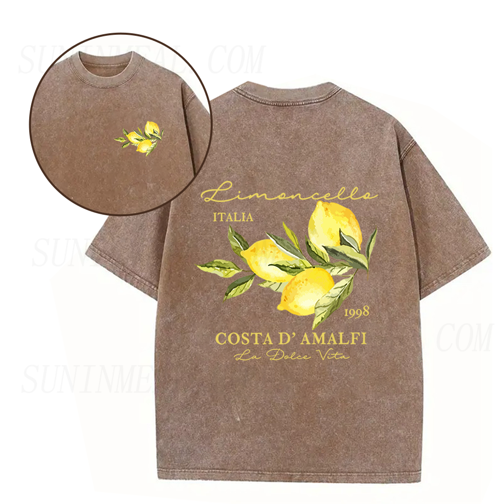 Retro Limoncello La Dolce Vita Unisex Tee