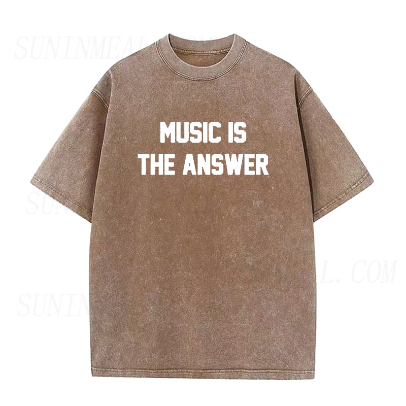 Music Is The Answer Unisex Tee