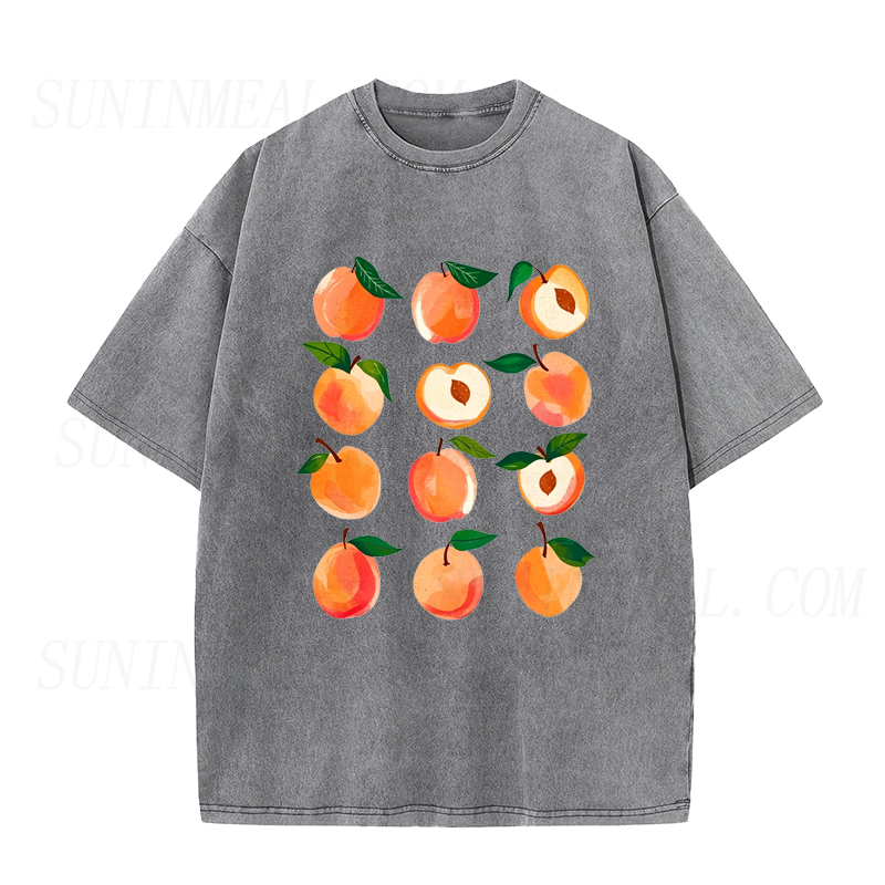 Summer Fruit Peach Unisex Tee