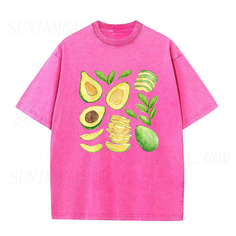 Watercolor Avocado Unisex Tee