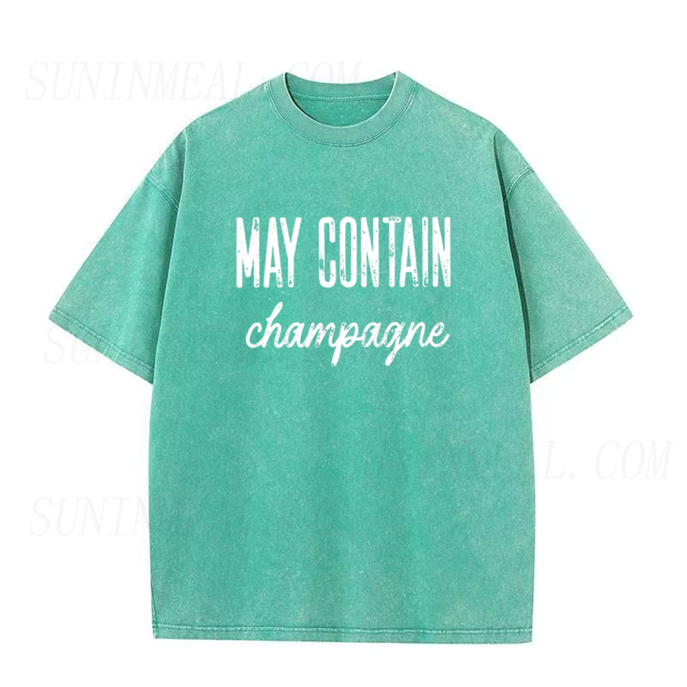 May Contain Champagne Unisex Tee