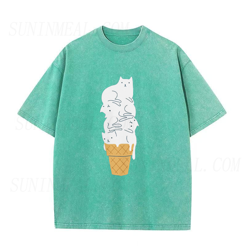 Ice Cream Cats Unisex Tee