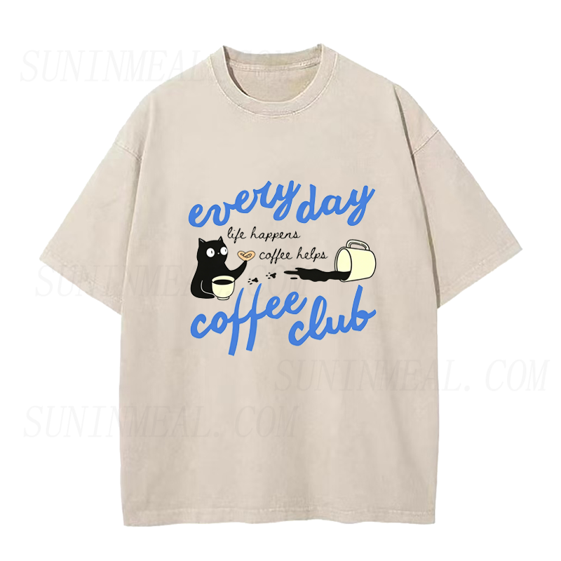 Every Day Coffee Club Unisex Tee