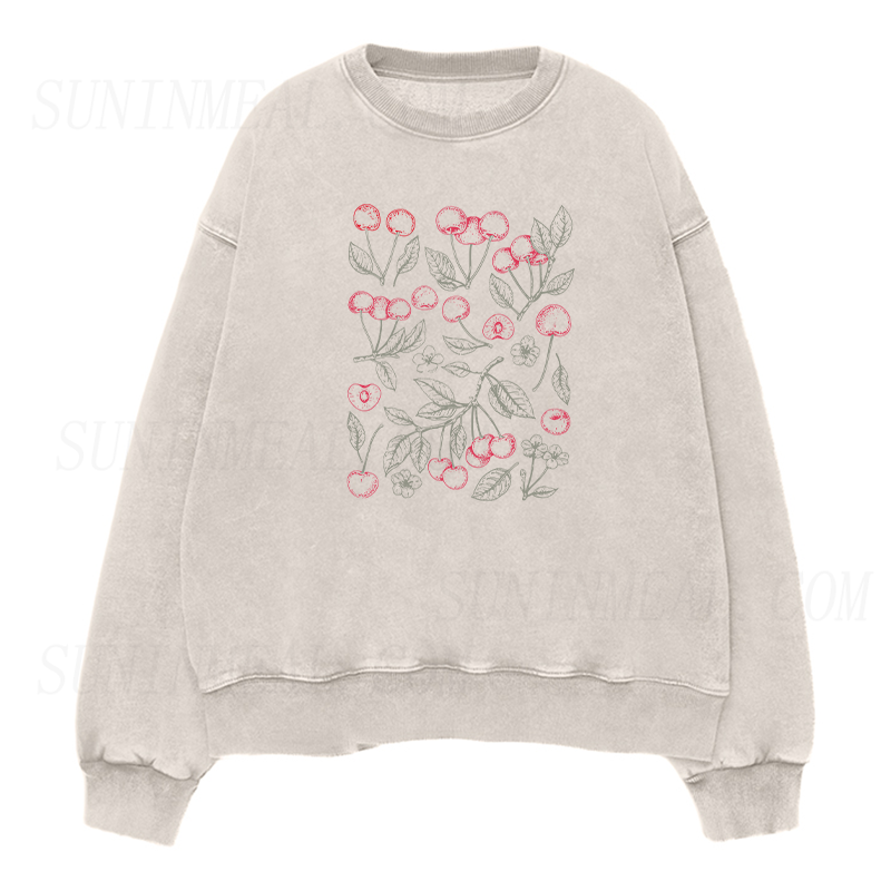 Cherry Unisex Crewneck Sweatshirt
