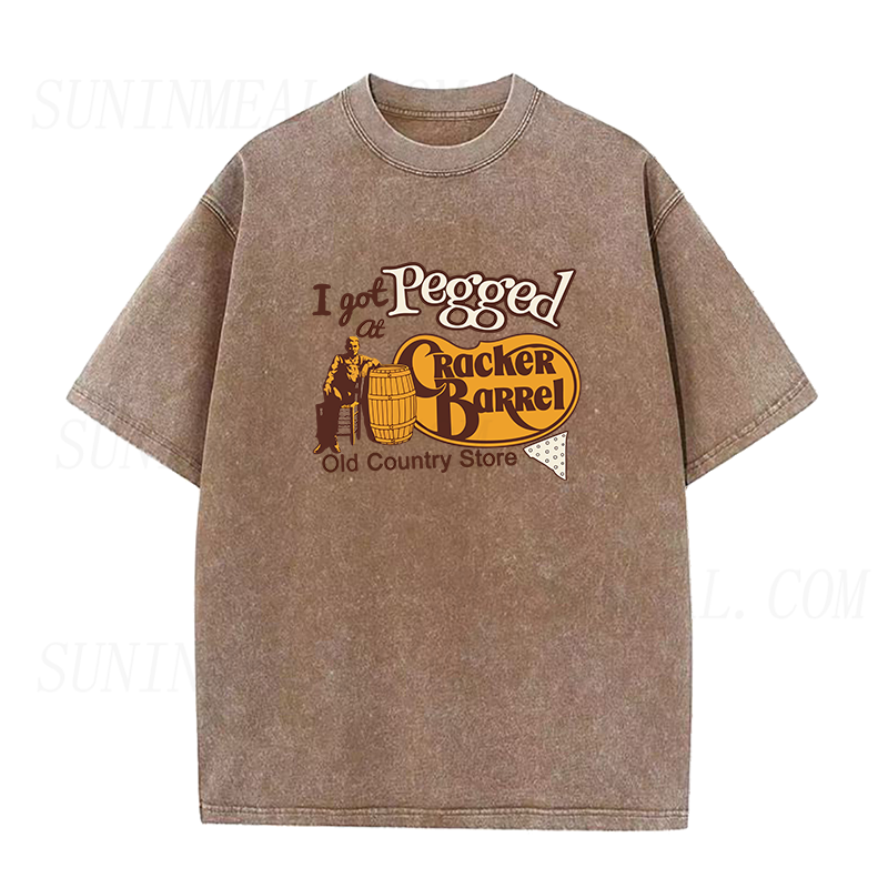 I Got Pegged at Cracker Barrel Old Country Store Unisex Tee