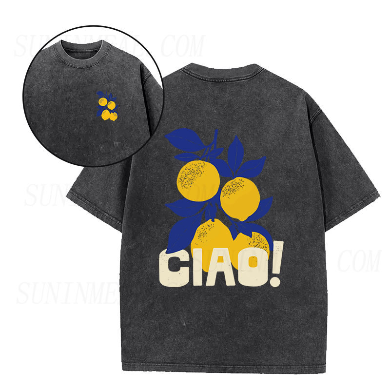 Ciao Italian Lemons Unisex Tee