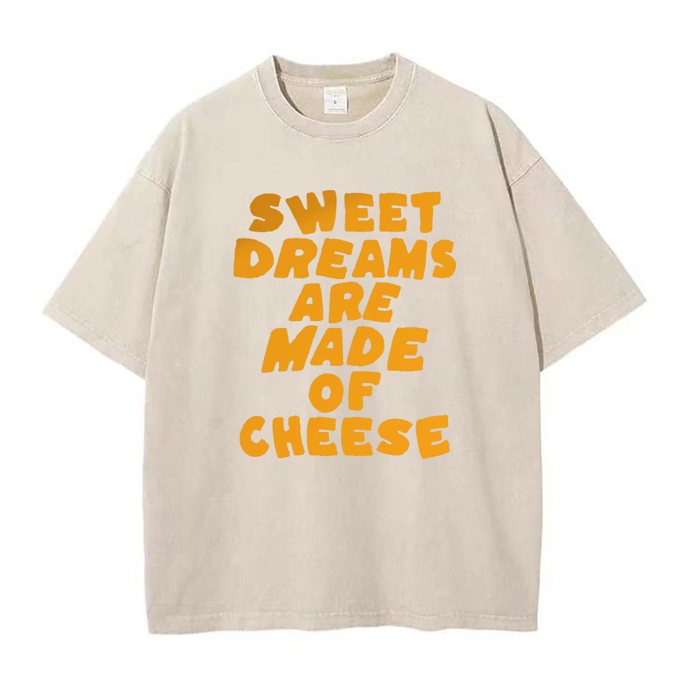 スウィート・ドリームス・アー・メイド・オブ・チーズ ユニセックスTシャツ