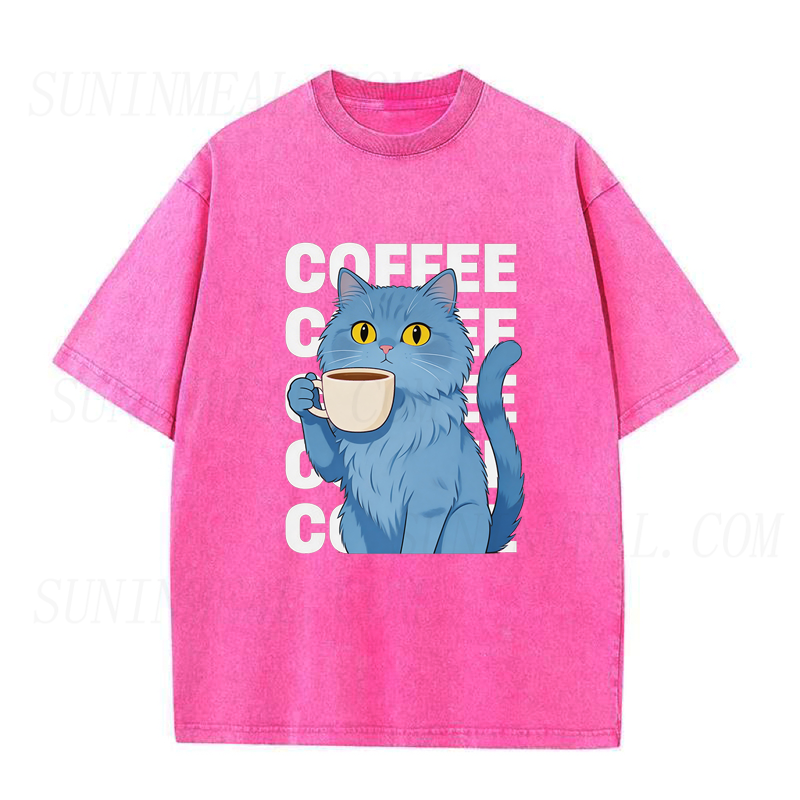 Coffee Cat Unisex Tee