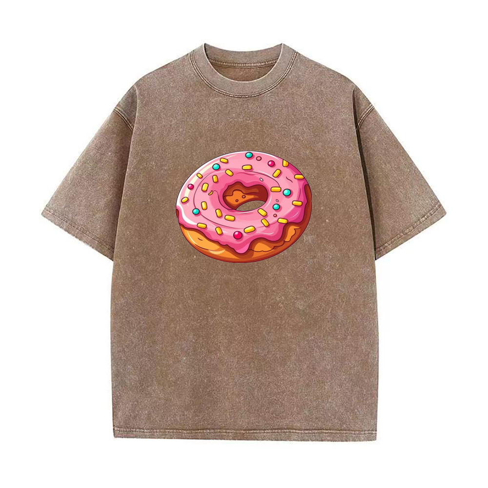 pink doughnut Unisex Tee