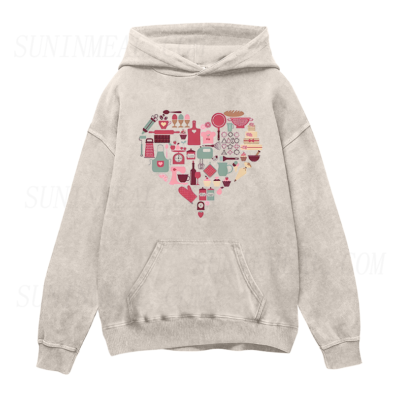 Bakery Heart Unisex Hoodie