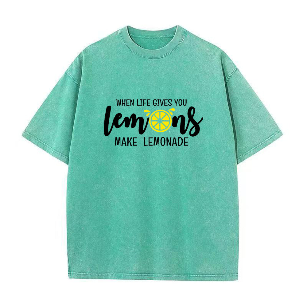 When life gives you lemons make When life gives you lemonade Unisex Tee
