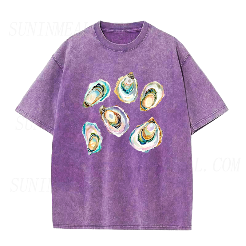 Watercolor Oyster Unisex Tee