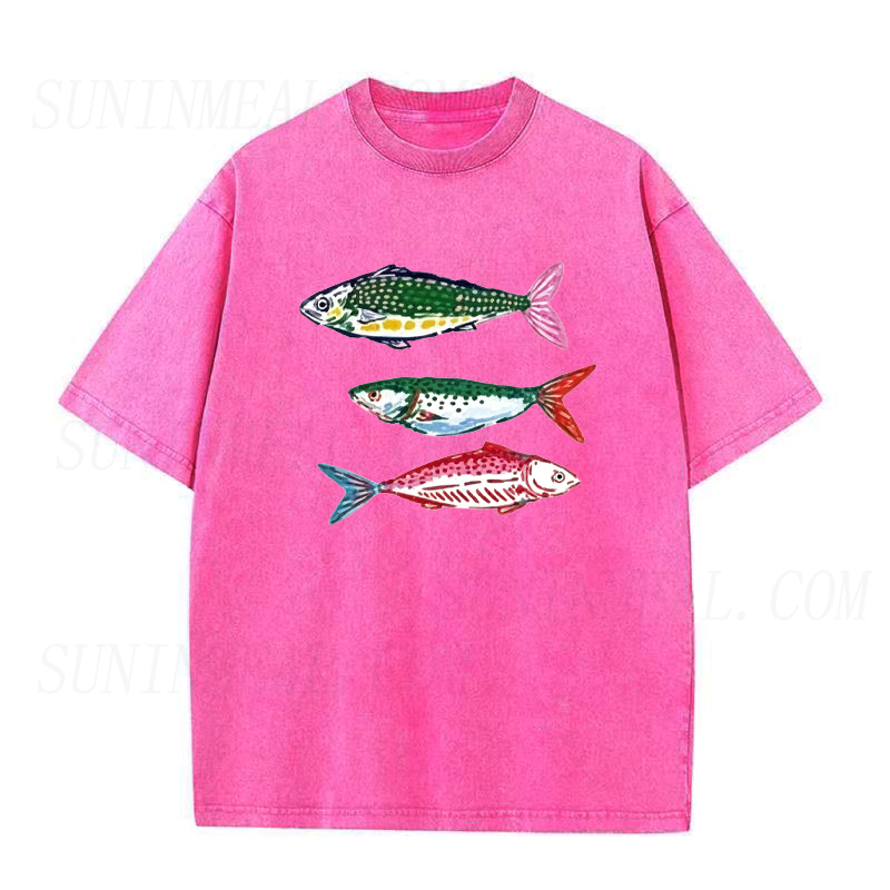 Watercolor Fish Unisex Tee
