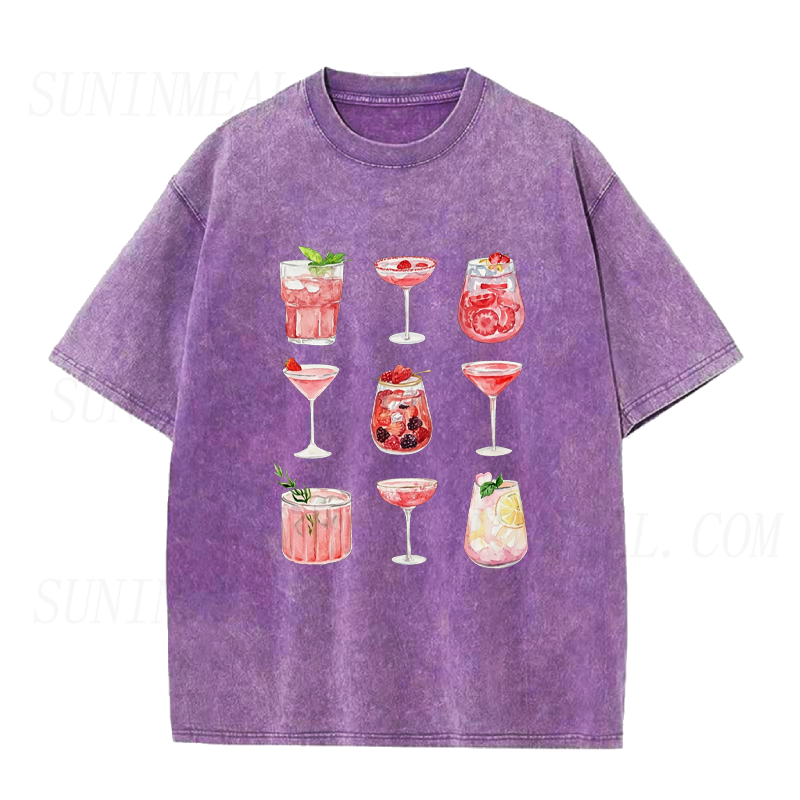 Pink Cocktail Unisex Tee