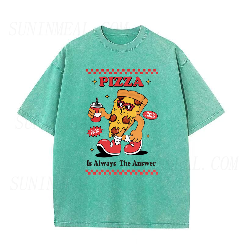 Pizza Is Always The Answer Unisex Tee