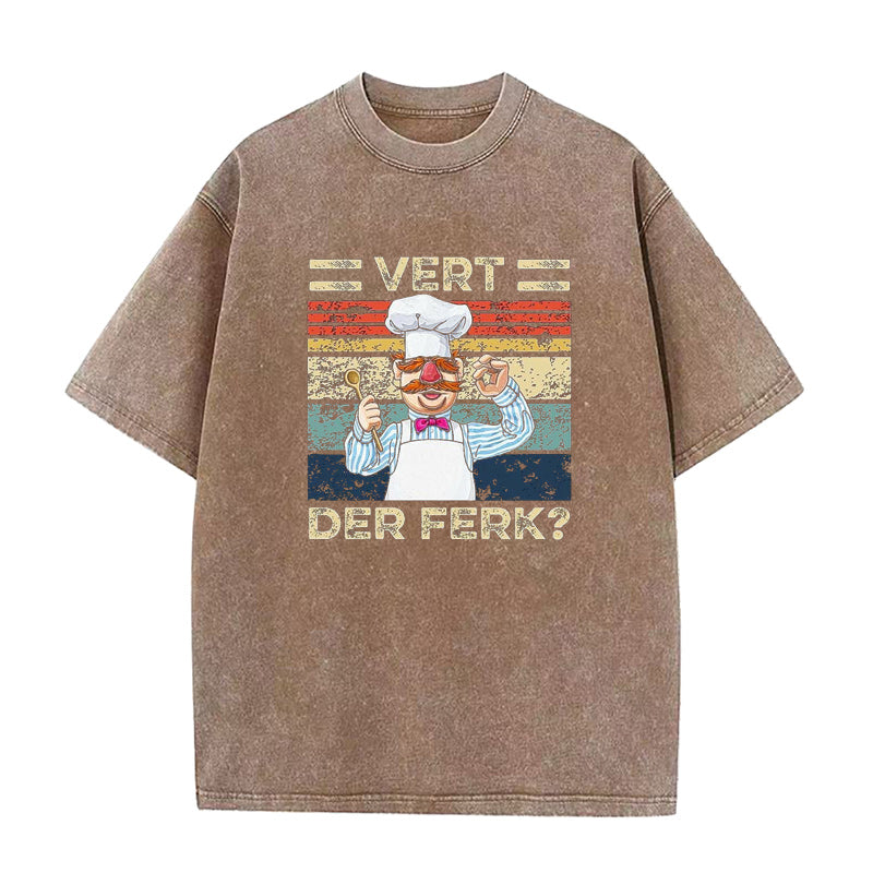 Vert Der Ferk chef Unisex Tee