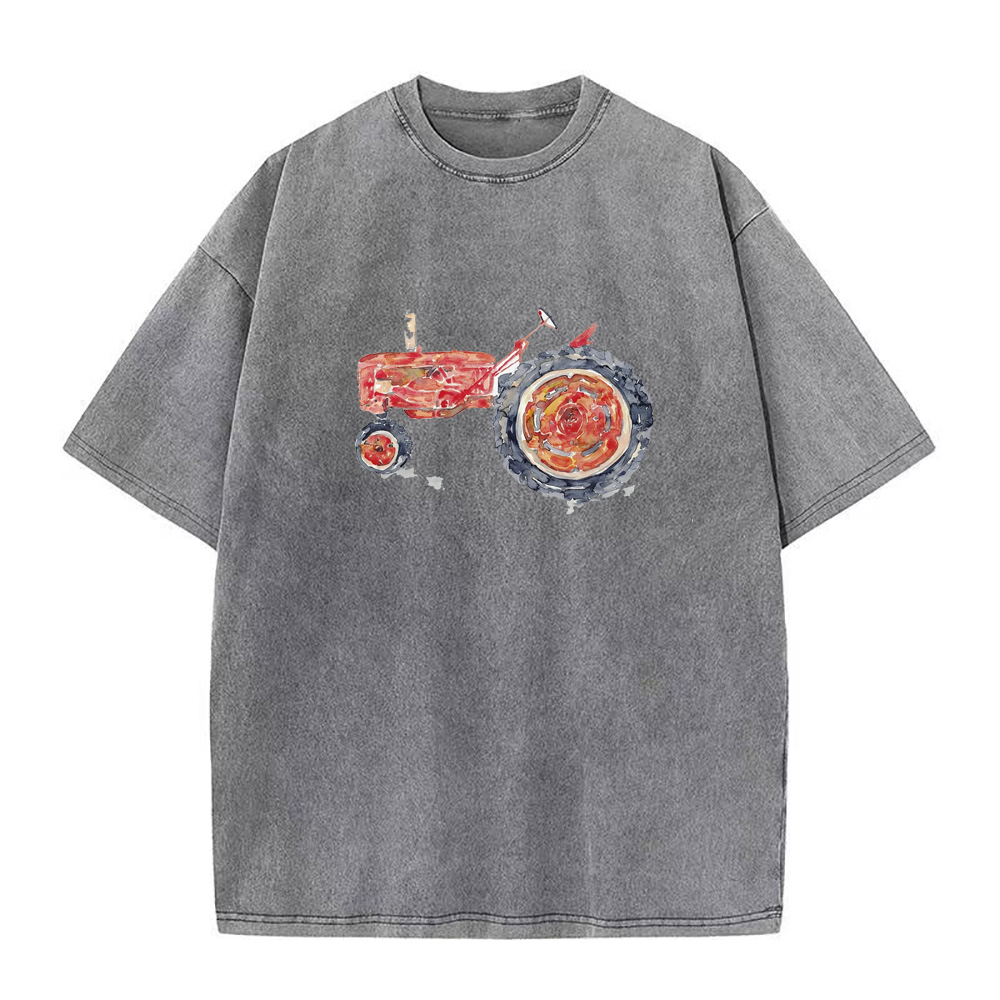 Red tractor unisex Tee
