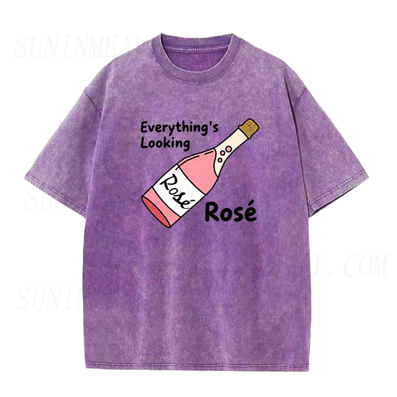 Everything's Looking Rosé Unisex Tee