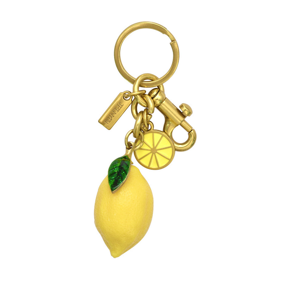 Lemon Bag Charm Keychain