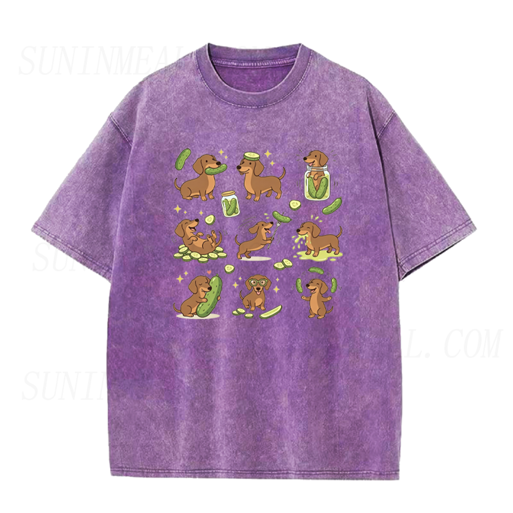 Funny Dachshund Pickle Unisex Tee