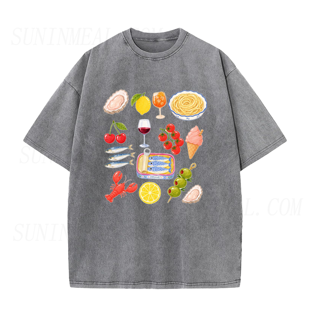 Mediterranean Food Lover Unisex Tee
