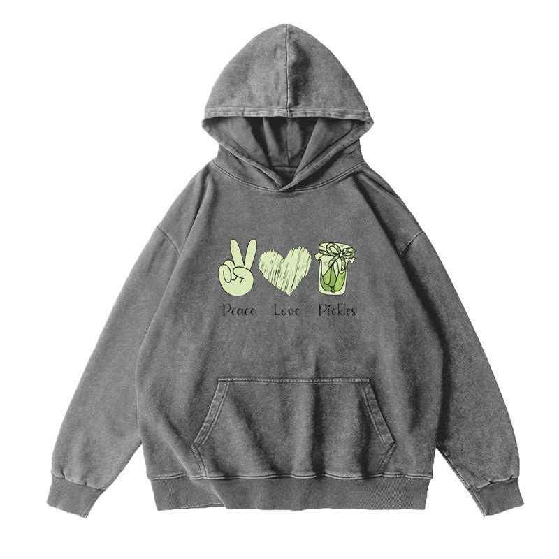 peace love pickles Unisex Hoodie