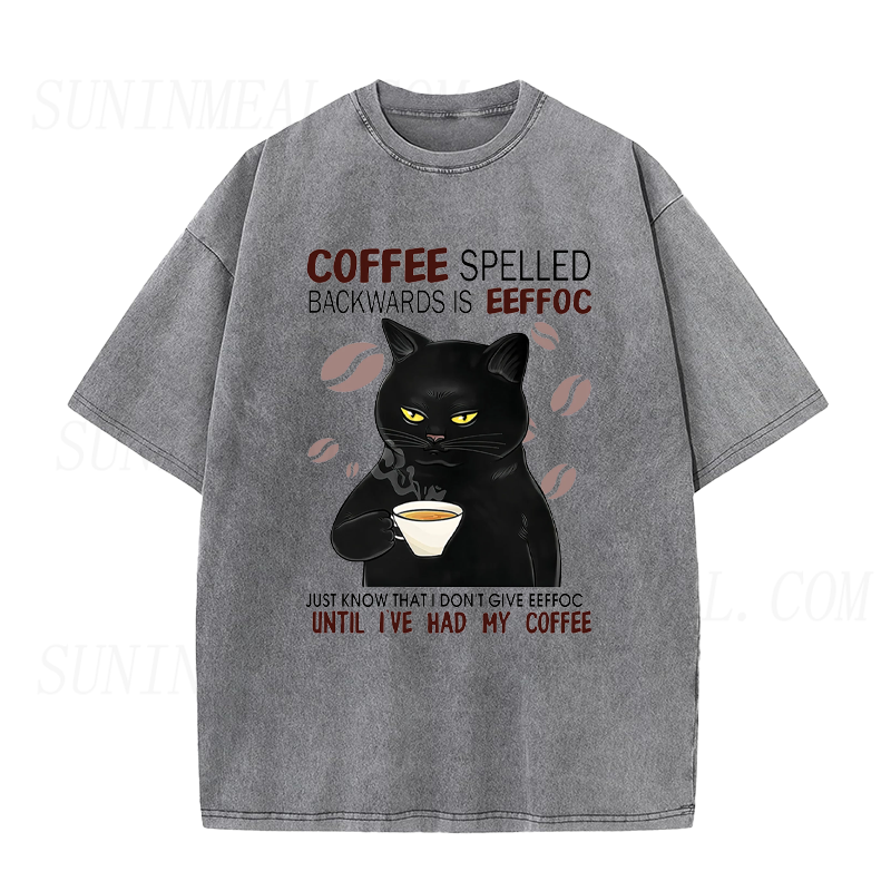 Coffee Cat Unisex Tee